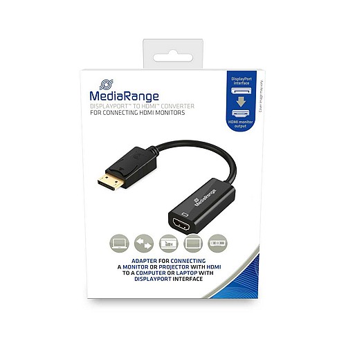 MediaRange  Converter DisplayPort to HDMI Gold-Plated (MRCS175)
