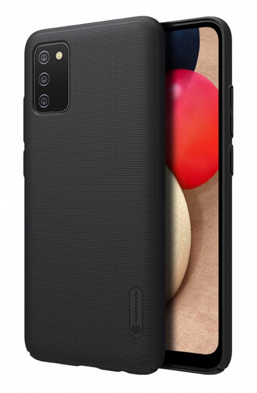 NILLKIN θήκη Super Frosted Shield για Samsung A025G/M/F/A02s, μαύρη 6902048211872