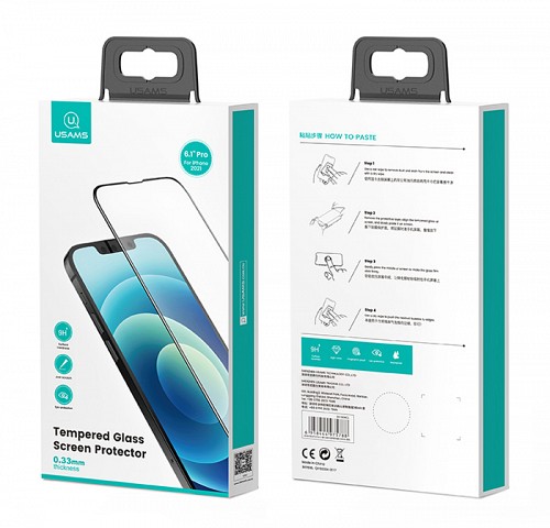 USAMS tempered glass για iPhone 13 Pro Max US-BH787, 0.33mm BH787M01