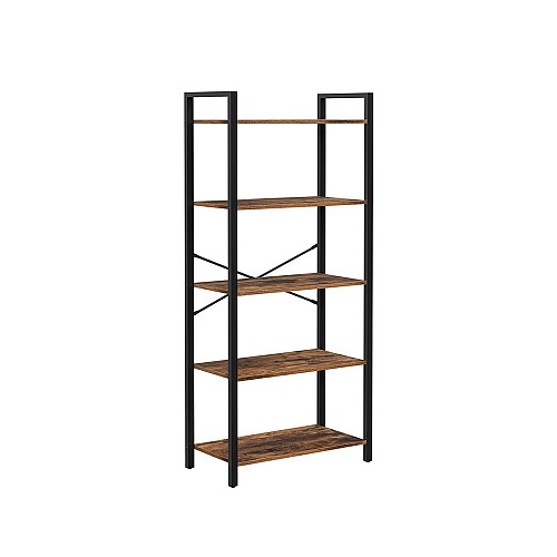 Μεταλλική Βιβλιοθήκη με 5 Ράφια 66 x 30 x 153 cm Vasagle (LLS061B01) (VASLLS061B01)