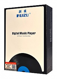 RUIZU MP3 player M8 με ηχείο, 1.54, 16GB, BT, ελληνικό μενού, μαύρο M8-16GB