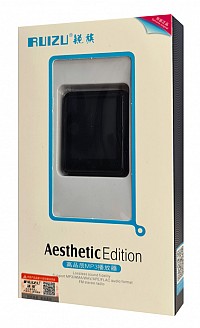 RUIZU MP3 player M4 με ηχείο, 1.8, 16GB, Bluetooth, ελληνικό μενού, μαύρο M4-16GB