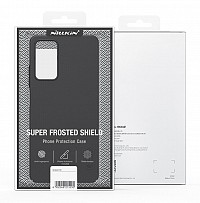 NILLKIN θήκη Super Frosted Shield για Xiaomi Note 11 5G/M4 Pro 5G, μαύρη 6902048234734