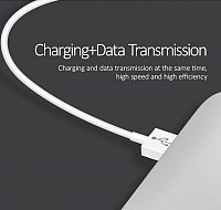 USAMS καλώδιο USB-C σε USB US-SJ285, 10W, 1m, λευκό SJ285USB01