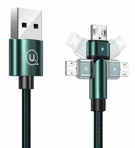 USAMS  Micro USB  USB SJ478, , 10W, 1m,  SJ478USB02