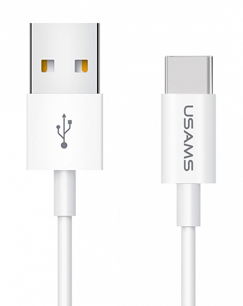 USAMS καλώδιο USB-C σε USB US-SJ285, 10W, 1m, λευκό SJ285USB01