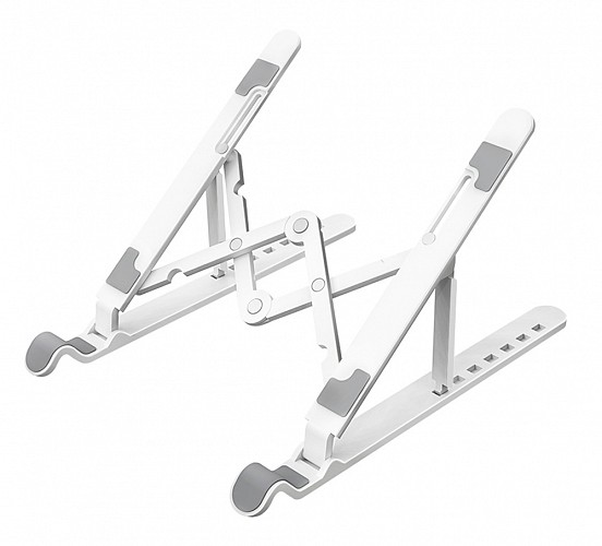 ORICO βάση για laptop & tablet PFB-A24, 11-17, πλαστική, λευκή PFB-A24-WH-BP