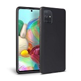 My Colors Liquid Silicon For Samsung A71 Black