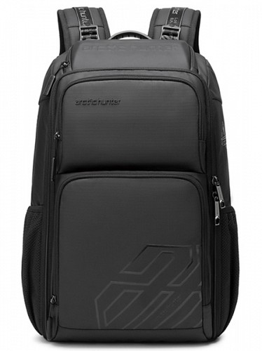 ARCTIC HUNTER τσάντα πλάτης B00461 με θήκη laptop 15.6, 25L, μαύρη B00461-BK