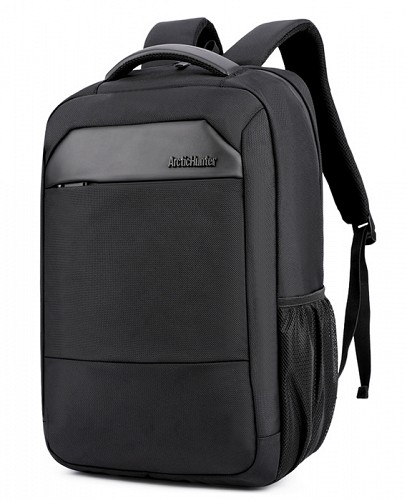 ARCTIC HUNTER τσάντα πλάτης B00111C με θήκη laptop 15.6, 23L, μαύρη B00111C-BK
