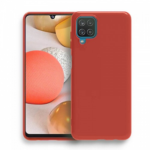 My Colors Liquid Silicon For Samsung A12 Red