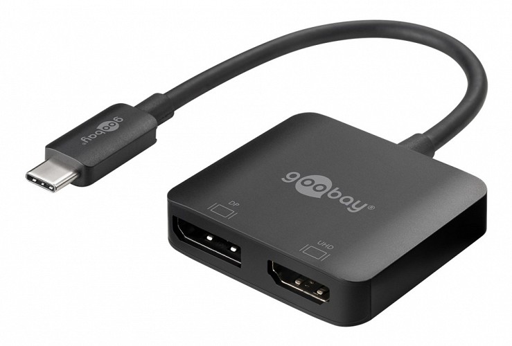 GOOBAY  USB-C  DisplayPort/HDMI 60172, 4K/60Hz, MST,  60172