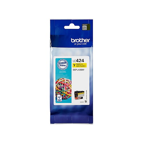 Brother Μελάνι Inkjet LC424Y Yellow (LC424Y) (BRO-LC-424Y)