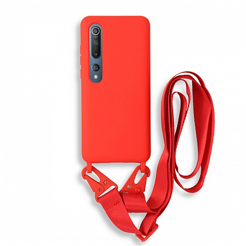 Bodycell Silicon Case   Xiaomi Mi 10/Mi 10 Pro Red