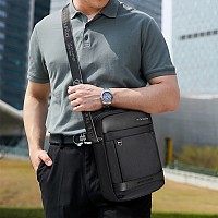 ARCTIC HUNTER τσάντα ώμου K00162 με θήκη tablet, 5L, μαύρη K00162-BK