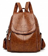 BALIDAISHU γυναικεία τσάντα πλάτης LBAG-0011, καφέ LBAG-0011