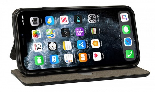VENNUS Θήκη Βook Elegance VNS-0052 για iPhone 14 Pro Max, μαύρη VNS-0052