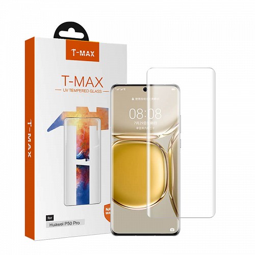 T-Max UV Liquid Glue 3DTemp.Glass For Huawei P50 Pro (with Lamp)