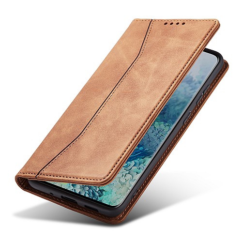 Bodycell Book Case Pu Leather Xiaomi Poco M5  Brown