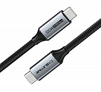 CABLETIME καλώδιο USB-C CT-CMCM2, USB 3.1, 100W, 20Gbps, 4K, 1.5m, μαύρο 5210131058282
