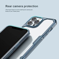 NILLKIN θήκη Nature Pro για Apple iPhone 14 Pro Max, μπλε & διάφανη 6902048248564