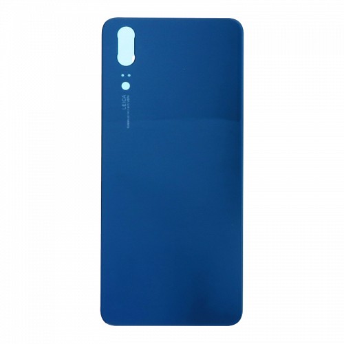 HUAWEI P20 - Battery cover + Adhesive Blue Hiqh Quality