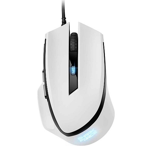 Sharkoon Shark Force II Gaming Mouse White (SHARKFORCE2WH) (SHRSHARKFORCE2WH)