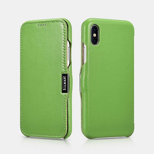 iCarer RI 802 iPhone X/XS Luxury Side-Open Green
