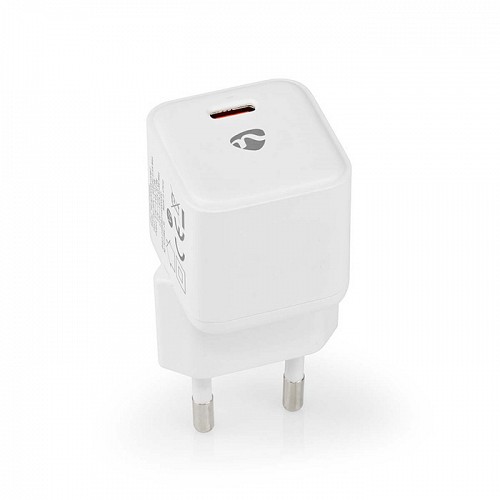 Universal φορτιστής USB-C 3.0A & PD20W, σε άσπρο χρώμα NEDIS WCMPD20W100WT