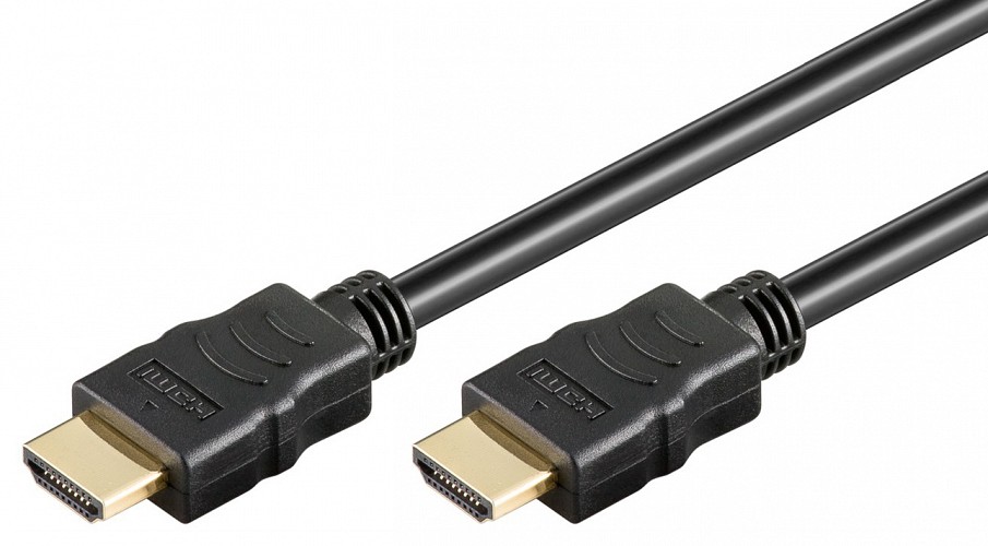 GOOBAY  HDMI 2.0 61149  Ethernet, 4K/60Hz, 18 Gbps, 0.5m,  61149