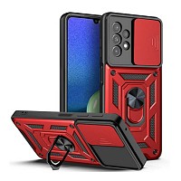 Bodycell Armor Slide Cover Case Samsung A13 4G Red
