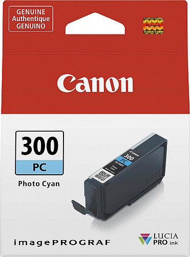 Canon PFI-300 Μελάνι Εκτυπωτή InkJet Photo Κυανό (4197C001) (CANPFI-300PC)