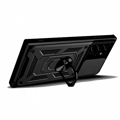 Bodycell Armor Slide Cover Case Xiaomi Redmi A1/A2 Black