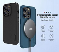 NILLKIN θήκη Super Frosted Shield Pro Magnetic για iPhone 14 Pro, μαύρη 6902048248236
