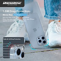ROCKROSE θήκη & tempered glass 2.5D Premium για iPhone 14 Plus, διάφανο RRGT04S14MC
