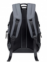 ARCTIC HUNTER τσάντα πλάτης B00531 με θήκη laptop 15.6, 25L, γκρι B00531-GY