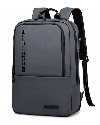 ARCTIC HUNTER τσάντα πλάτης B00529 με θήκη laptop 15.6, 22L, γκρι B00529-GY