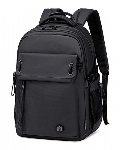 ARCTIC HUNTER τσάντα πλάτης B00531 με θήκη laptop 15.6, 25L, μαύρη B00531-BK