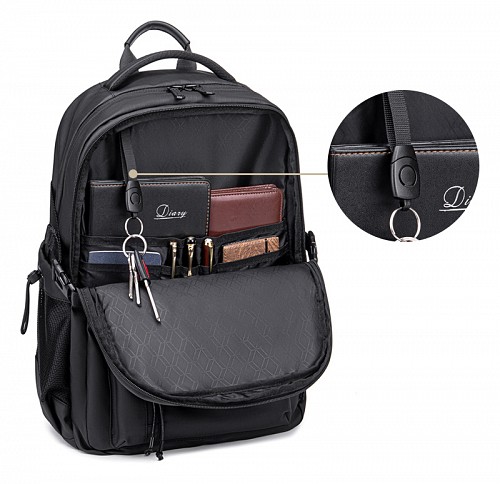 ARCTIC HUNTER τσάντα πλάτης B00531 με θήκη laptop 15.6, 25L, γκρι B00531-GY
