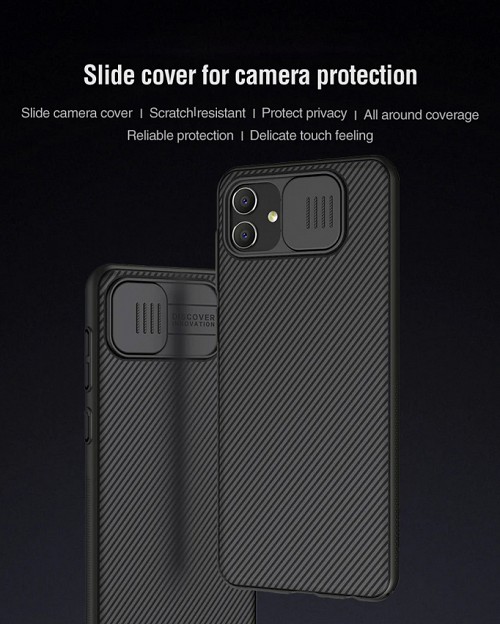 NILLKIN θήκη CamShield για Samsung A04, μπλε 6902048255685