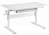 BRATECK παιδικό γραφείο E603, ρυθμιζόμενο, 100x60x54~76cm, λευκό E603
