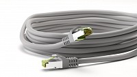 GOOBAY καλώδιο δικτύου 61124, CAT 8.1 S/FTP, copper, LSZH, 20m, γκρι 61124