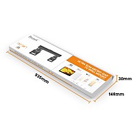 BRATECK επιτοίχια βάση τηλεόρασης LED-1944, 32-65, έως 75kg, ultra slim, fixed LED-1944
