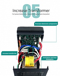 QUICK σταθμός κόλλησης QUICK715, κολλητήρι/πιστόλι αέρα, 760W, 100~450°C QUICK715