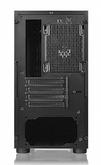 THERMALTAKE PC case micro tower Versa H18, 398x205x439mm, 1x fan,  CA-1J4-00S1WN-00