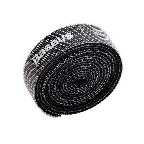 Baseus Rainbow Circle Velcro Straps Δεματικά Καλωδίων Μαύρο 1m 1τμχ (ACMGT-E01) (BASACMGTE01)