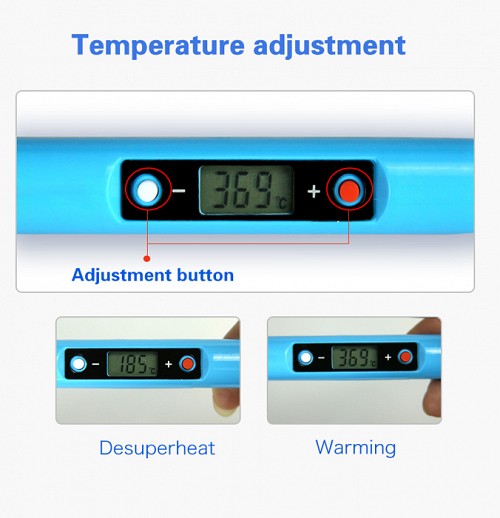 SUNSHINE κολλητήρι SL-936D με LED φωτισμό, 80W, 180~480 °C SL-936D