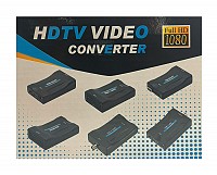 Αντάπτορας SCART σε HDMI CAB-H152, 10.2Gbps, NTSC & PAL, μαύρος CAB-H152
