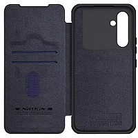NILLKIN θήκη Qin Pro για Samsung Galaxy A54 5G, δερμάτινη, μαύρη 6902048261839
