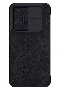 NILLKIN θήκη Qin Pro για Samsung Galaxy A54 5G, δερμάτινη, μαύρη 6902048261839